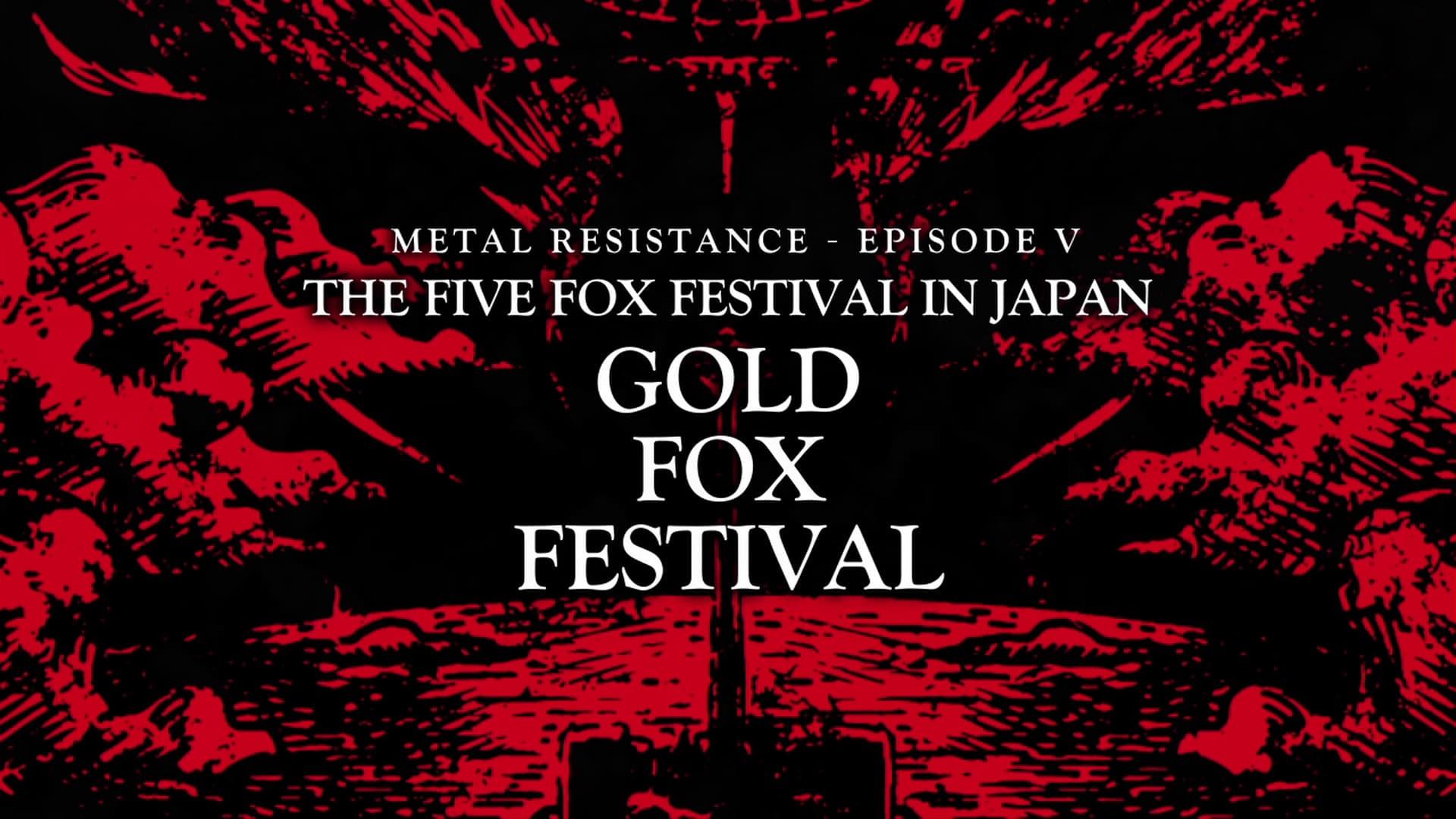 BABYMETAL - The Five Fox Festival in Japan - Gold Fox Festival backdrop