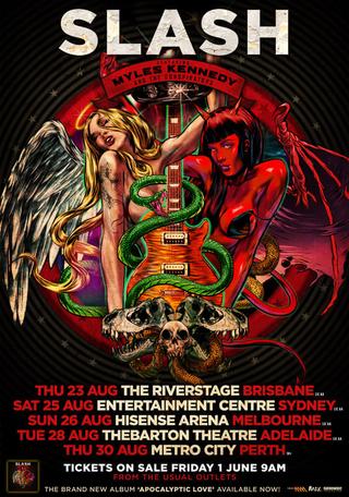 Slash ft. Myles Kennedy and The Conspirators - Live at Sydney poster