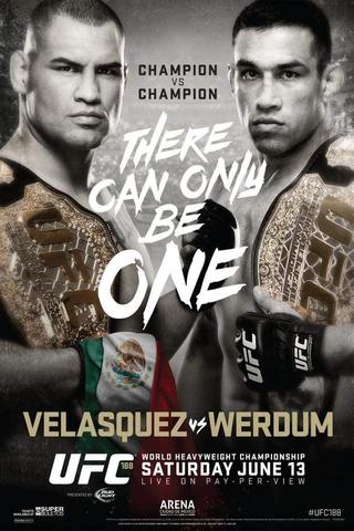 UFC 188: Velasquez vs. Werdum poster