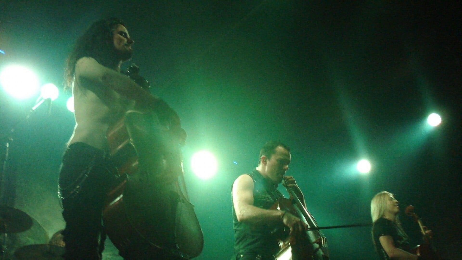 Apocalyptica: The Life Burns Tour backdrop