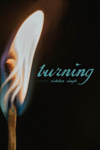 Burning poster