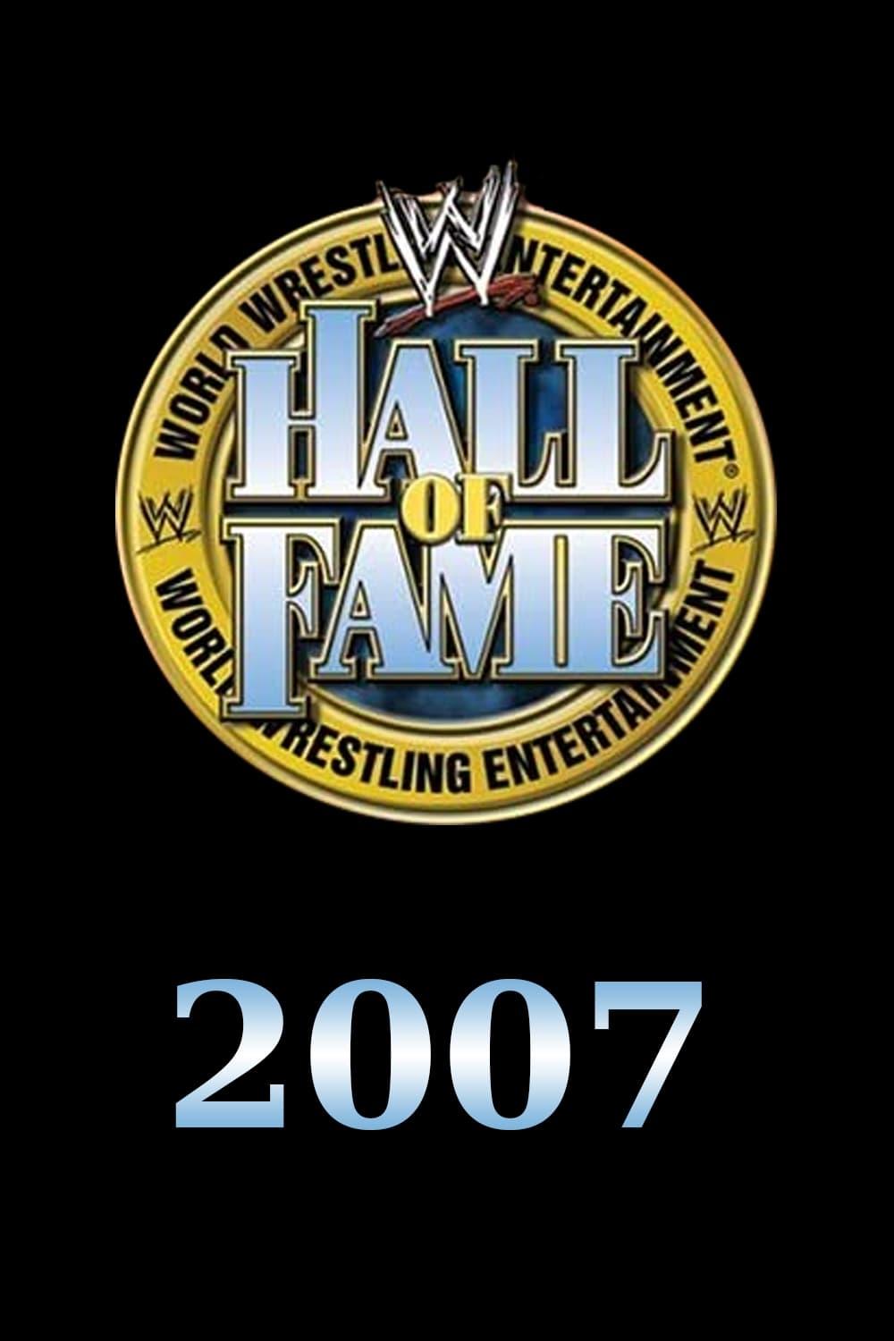 WWE Hall of Fame 2007 poster