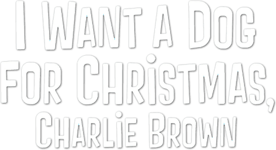 I Want a Dog for Christmas, Charlie Brown logo