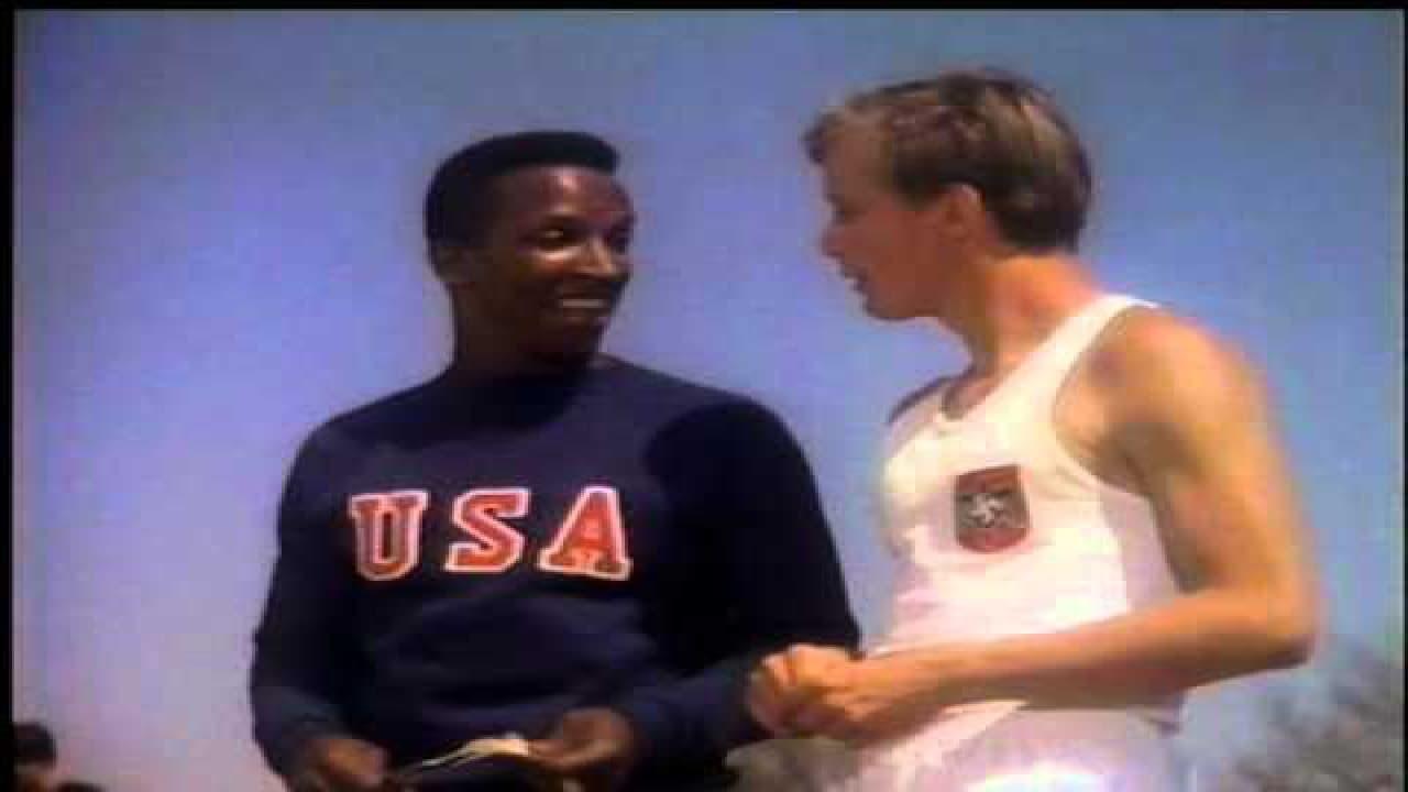 The Jesse Owens Story backdrop