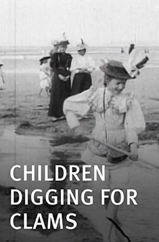 Children Digging for Clams poster