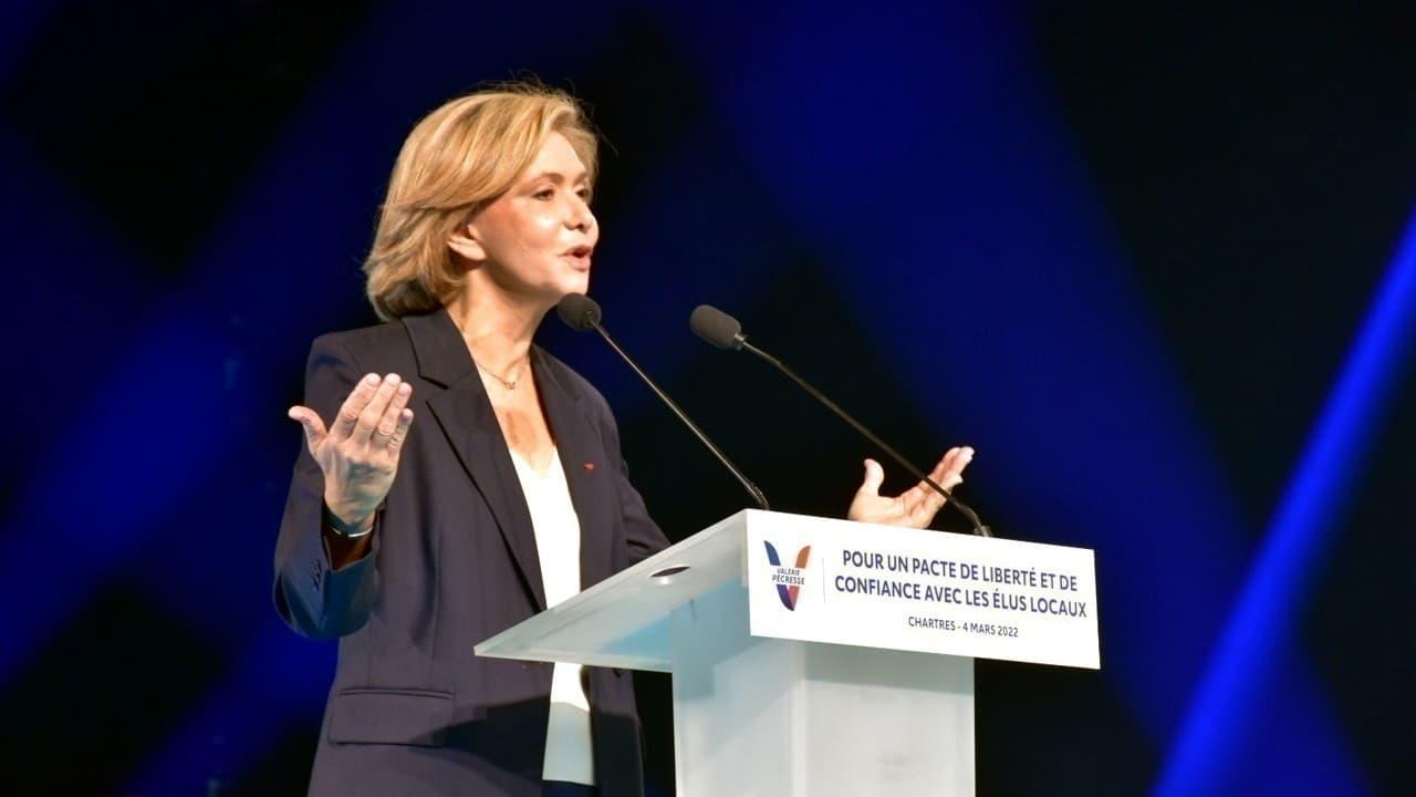 Valérie Pécresse backdrop