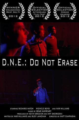 D.N.E.: Do Not Erase poster