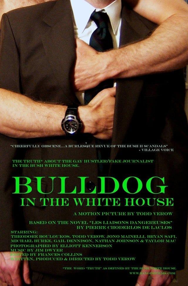 Bulldog in the White House poster