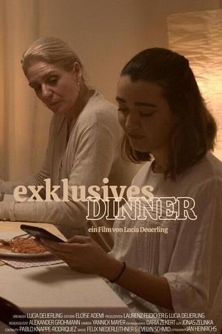 Exklusives Dinner poster