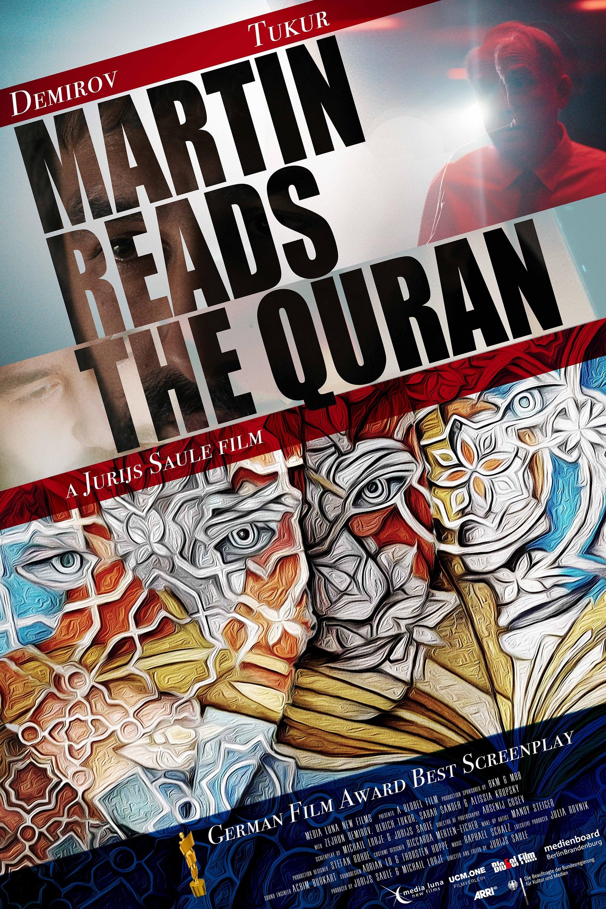 Martin Reads the Quran poster