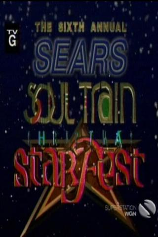 The 6th Annual Sears Soul Train Christmas Starfest poster