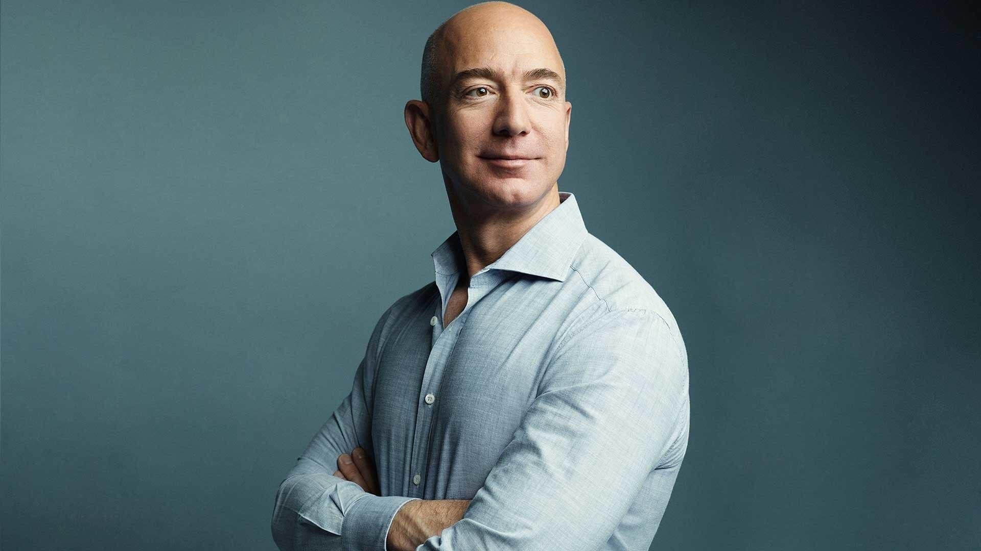Tech Billionaires: Jeff Bezos backdrop
