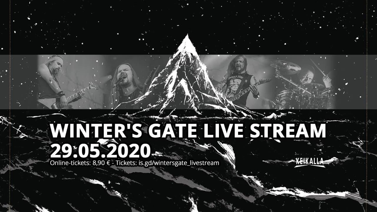 Insomnium - Winter's Gate Live Stream backdrop