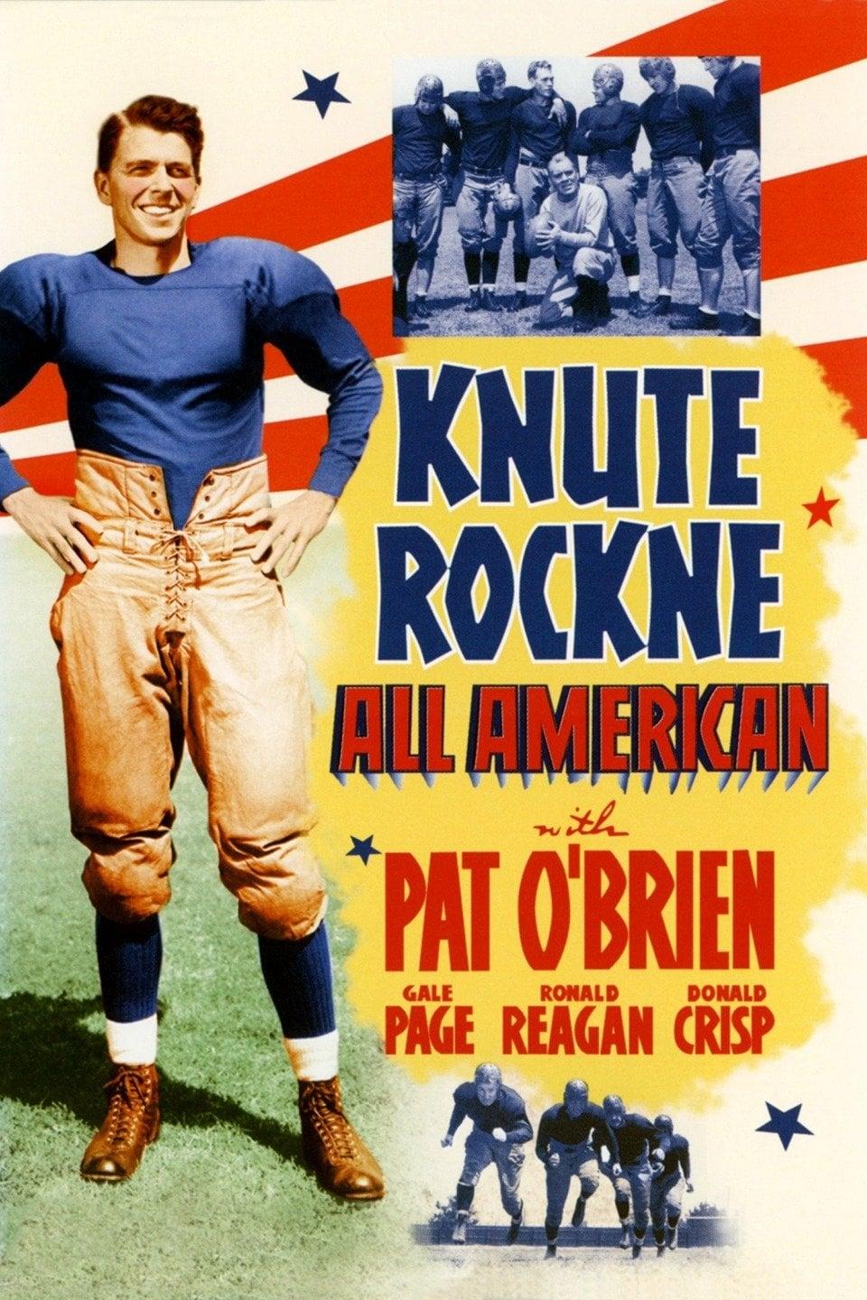 Knute Rockne All American poster