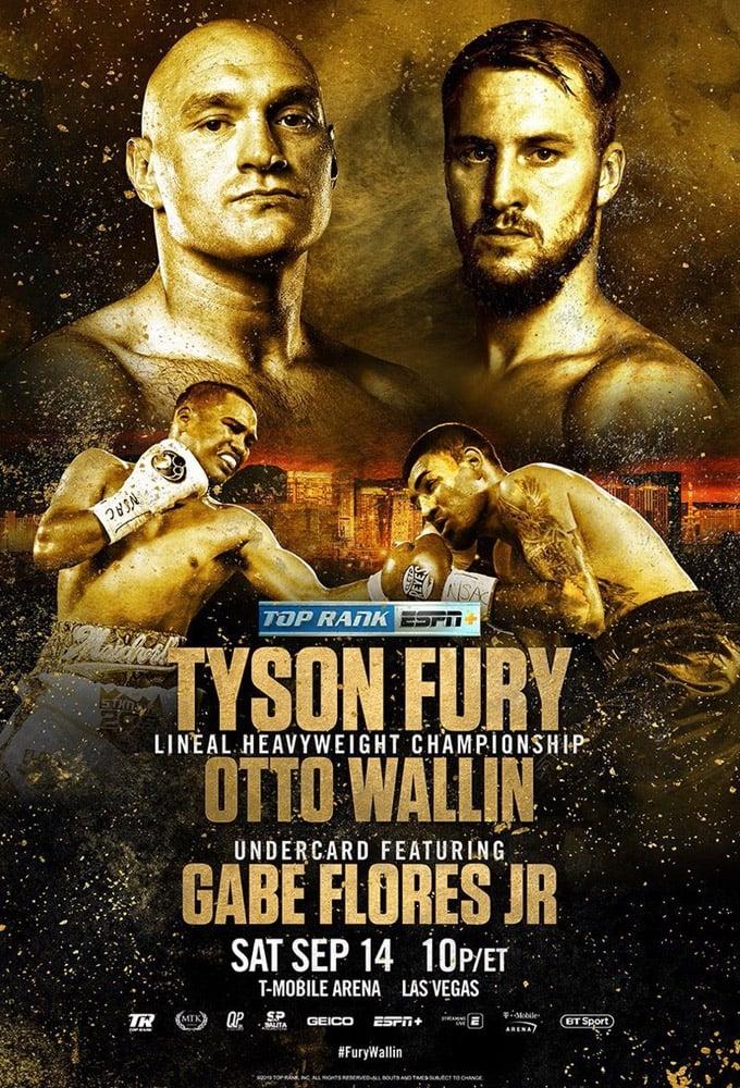 Tyson Fury vs. Otto Wallin poster