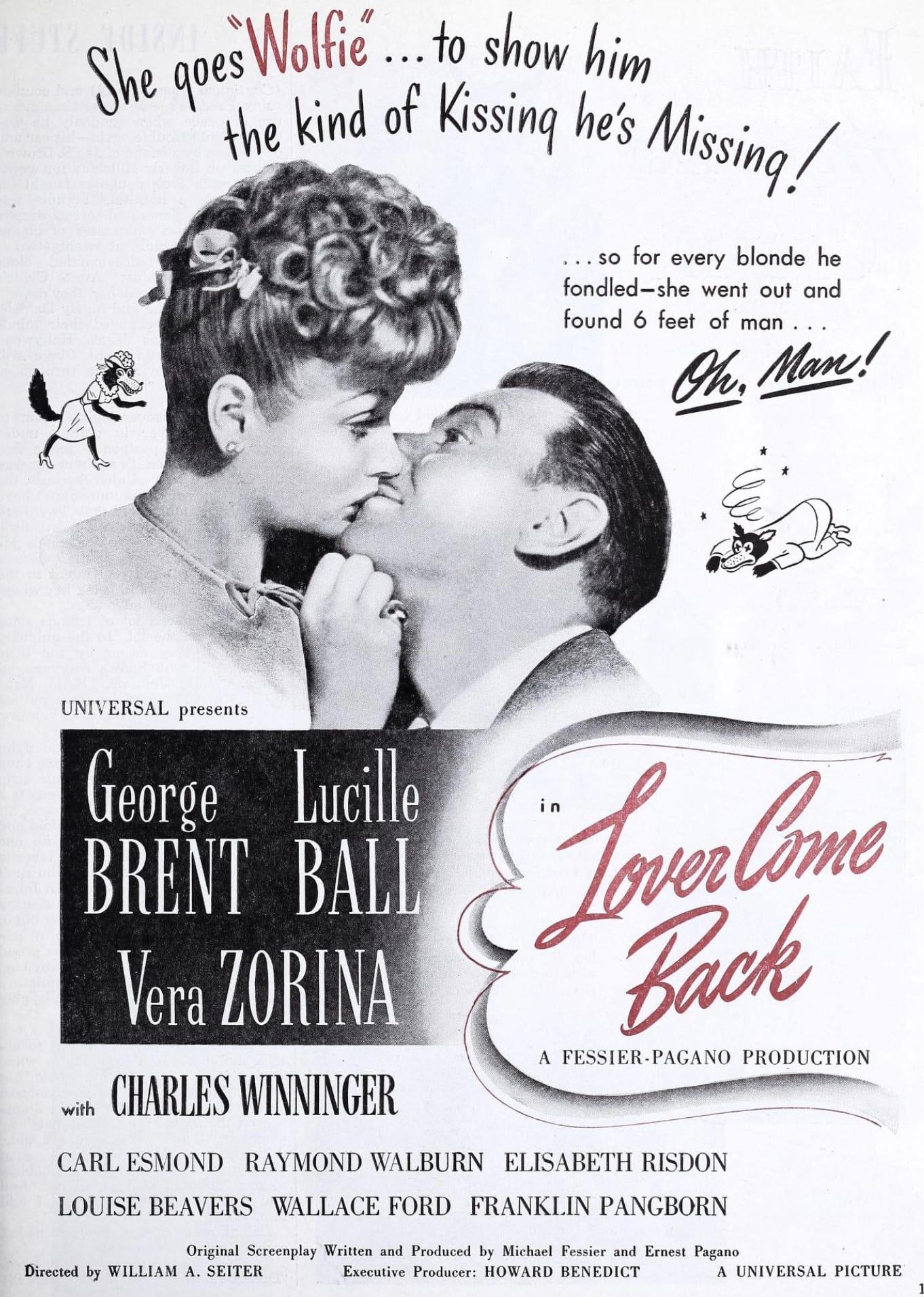 Lover Come Back poster