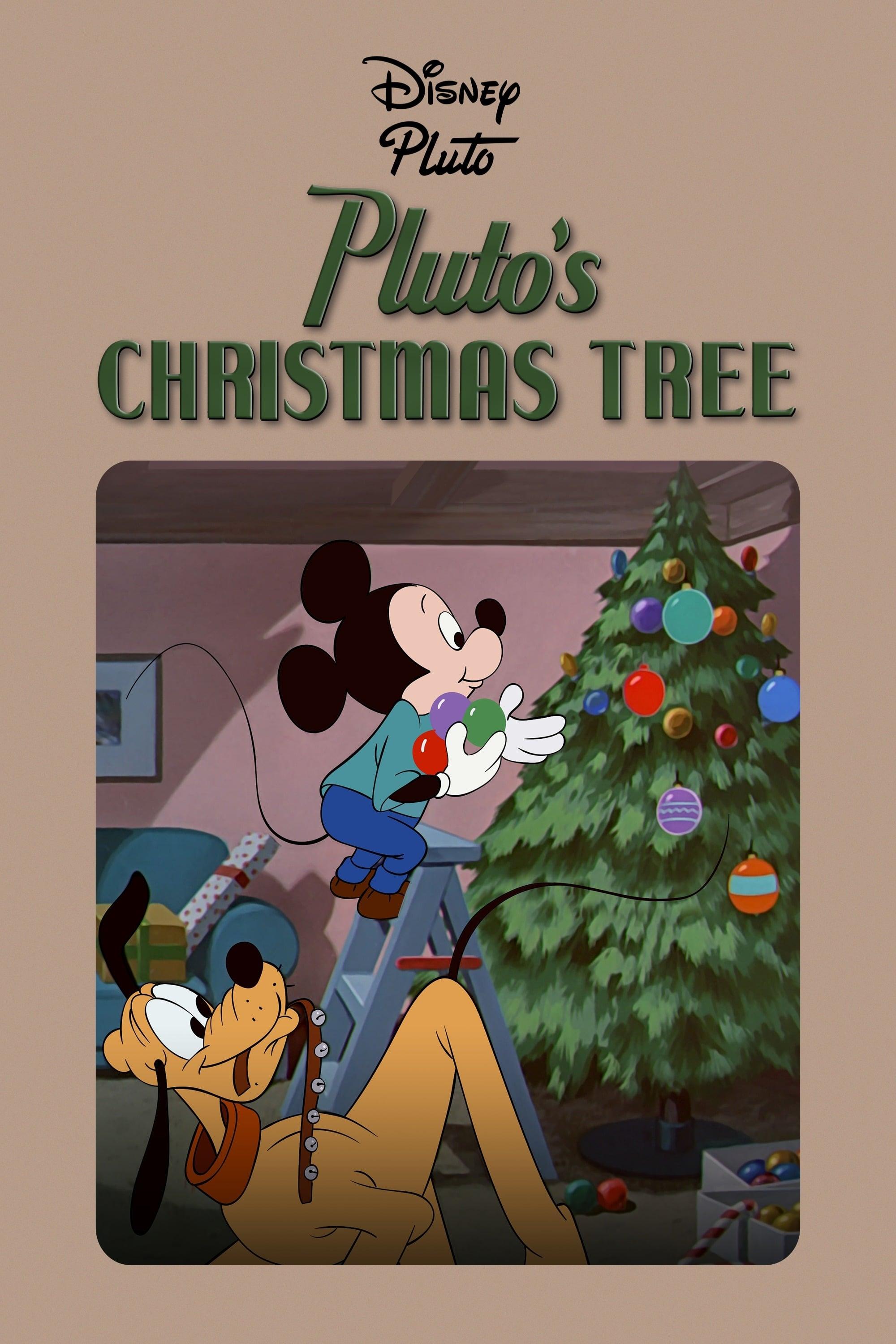 Pluto's Christmas Tree poster
