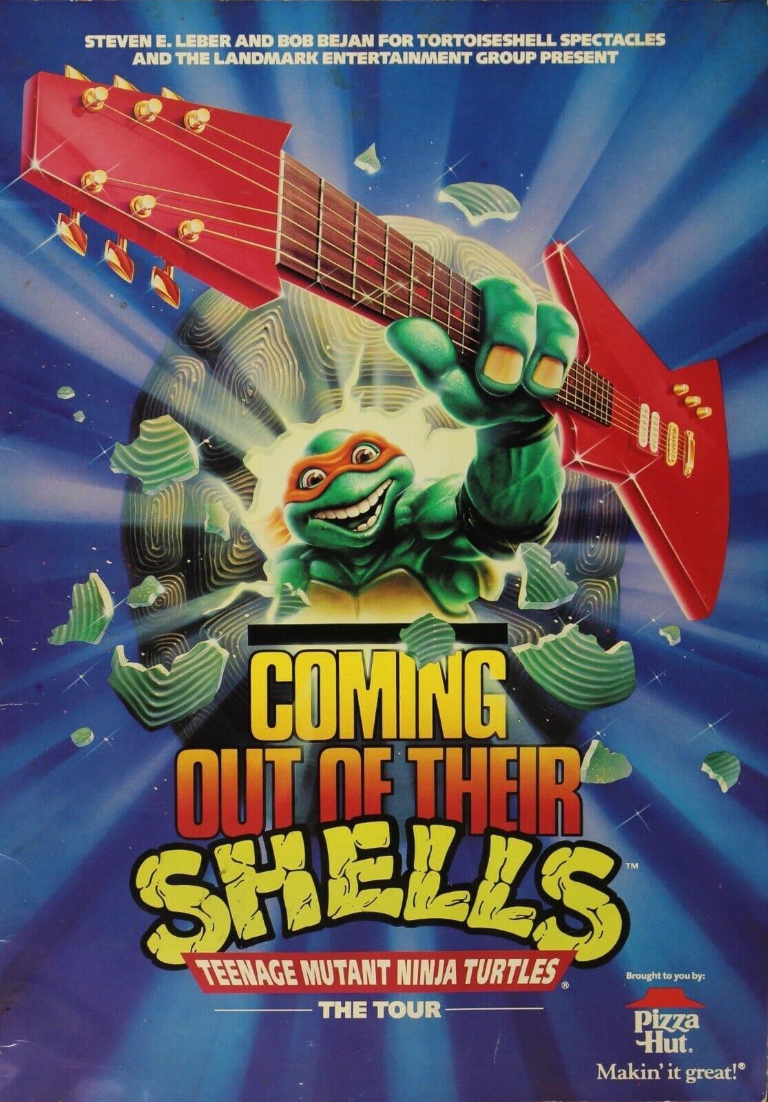 Teenage Mutant Ninja Turtles: The Coming Out of Their Shells Tour poster