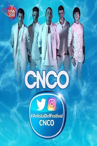 CNCO Festival de Viña del Mar poster