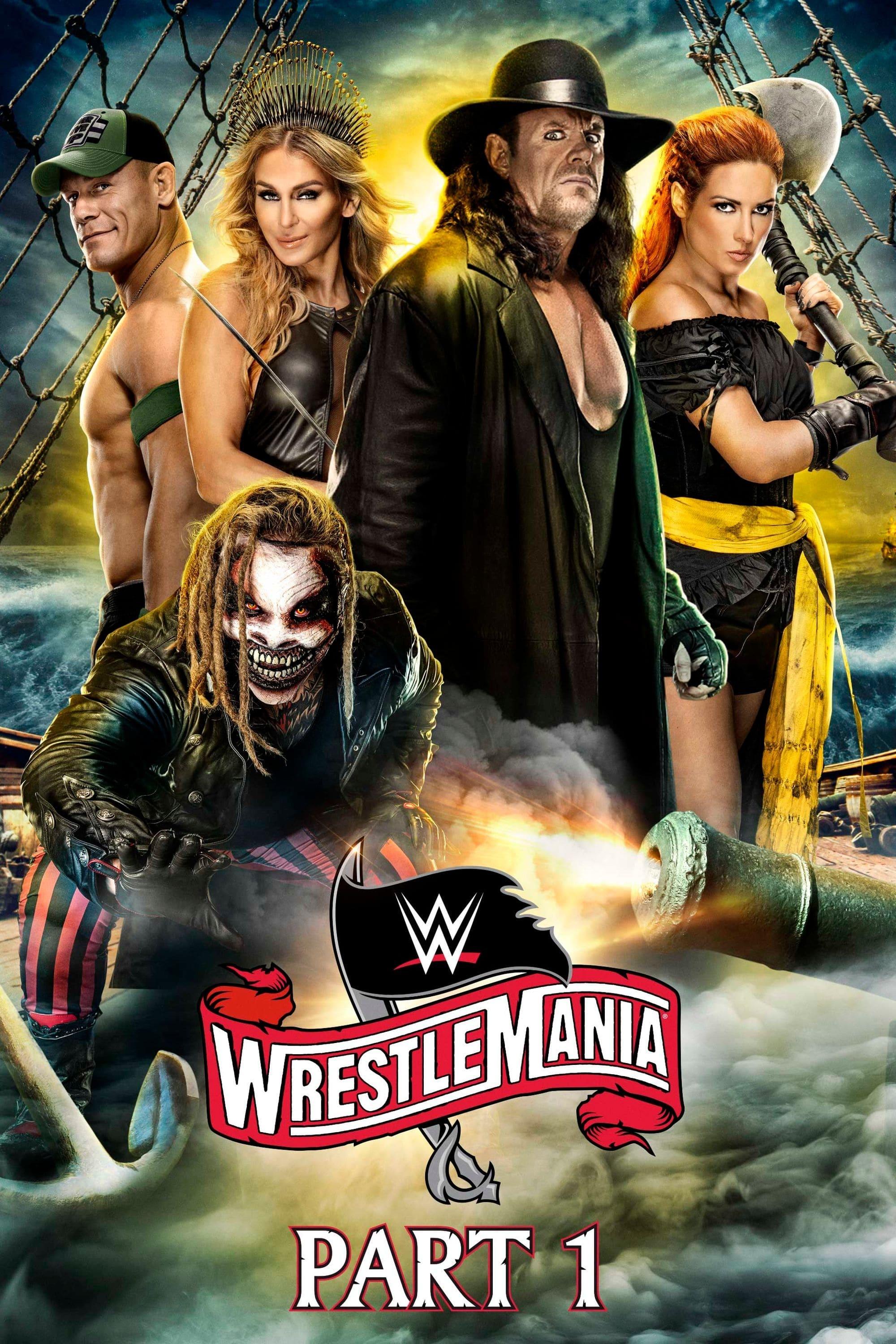 WWE WrestleMania 36: Part 1 poster