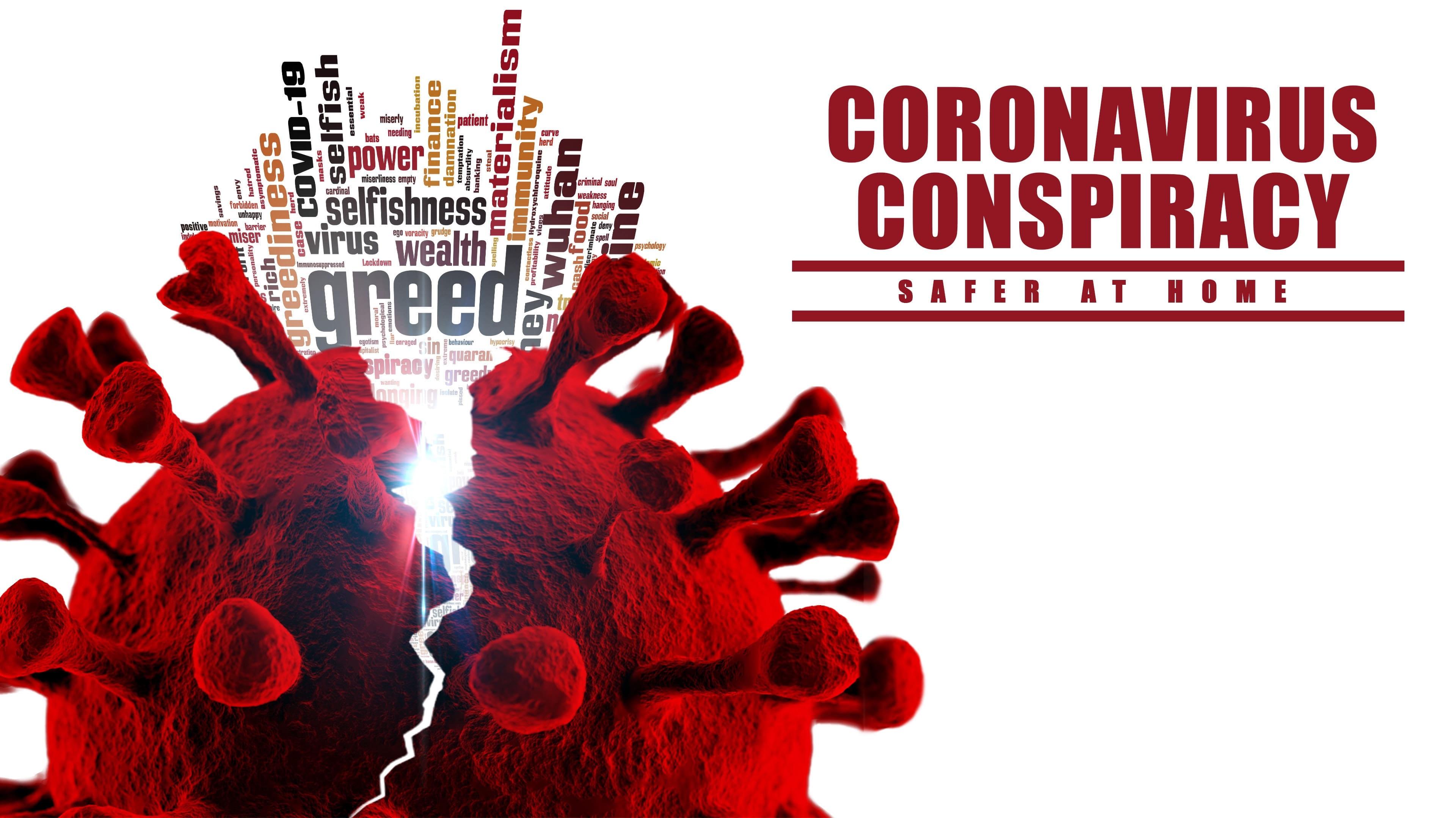 Coronavirus Conspiracy backdrop
