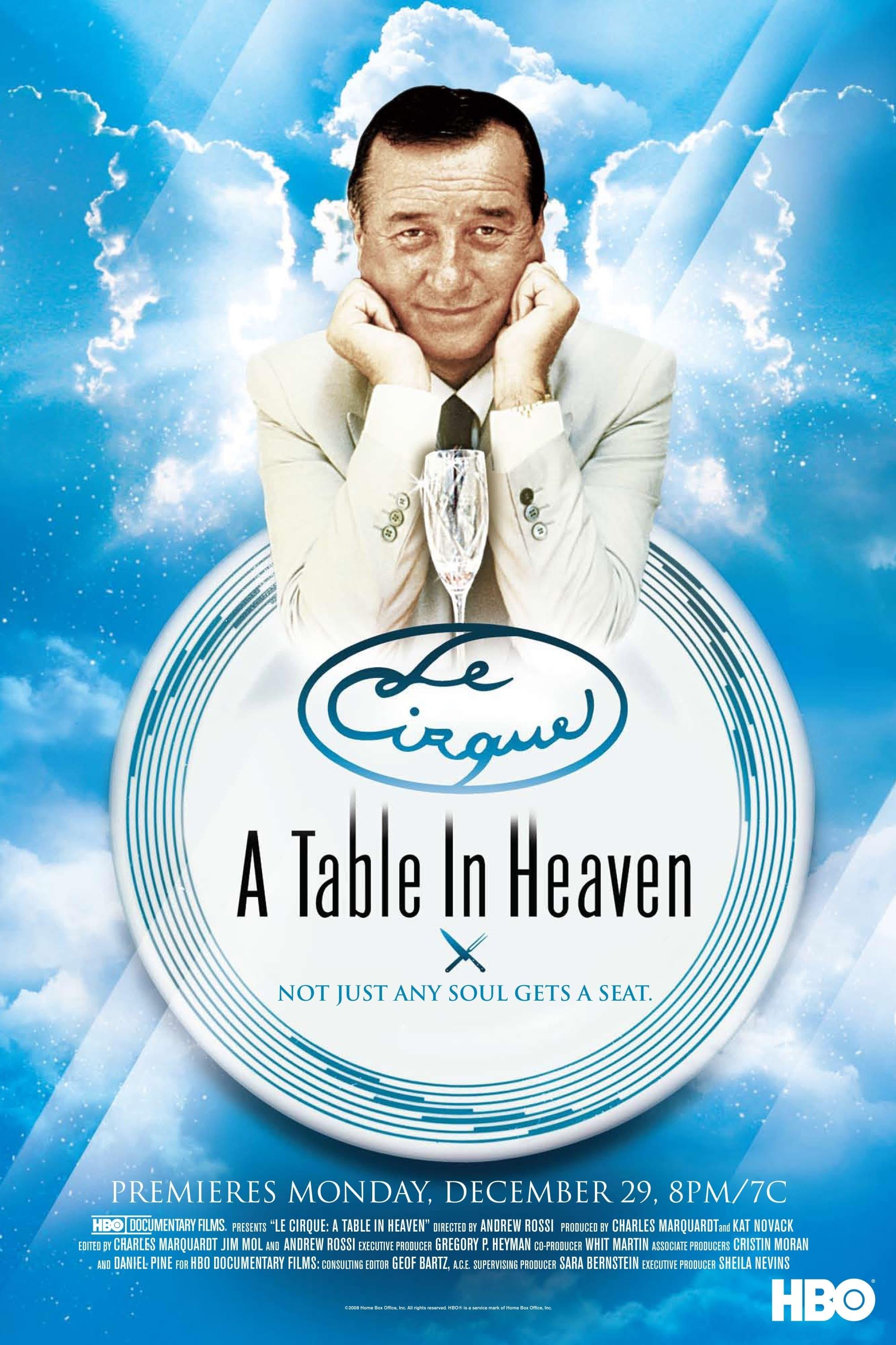 Le Cirque: A Table in Heaven poster