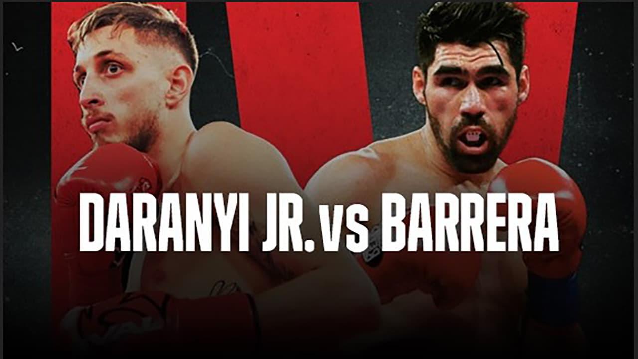 Zsolt Daranyi Jr. vs. Alejandro Barrera backdrop