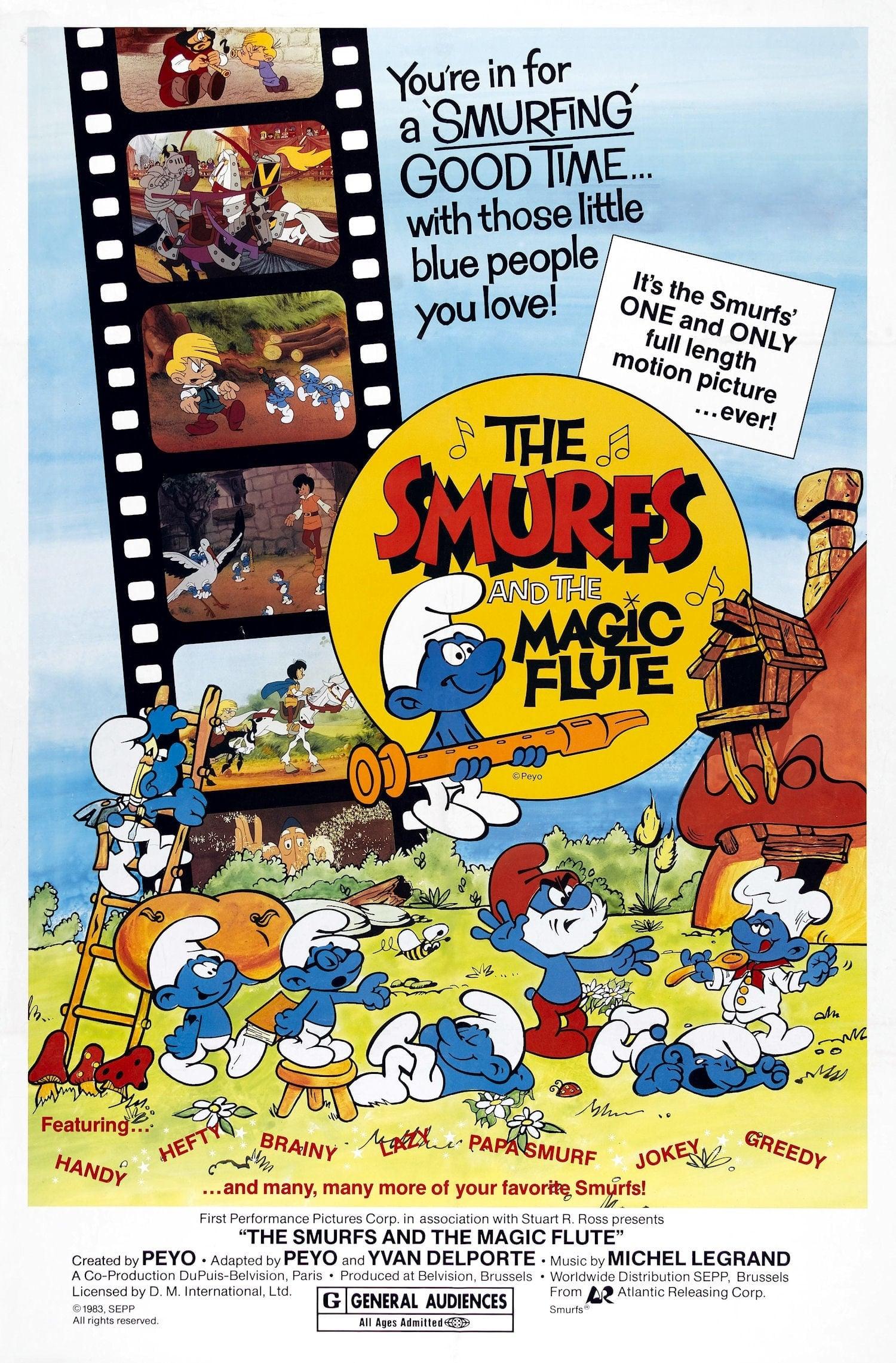 The Smurfs and the Magic Flute poster