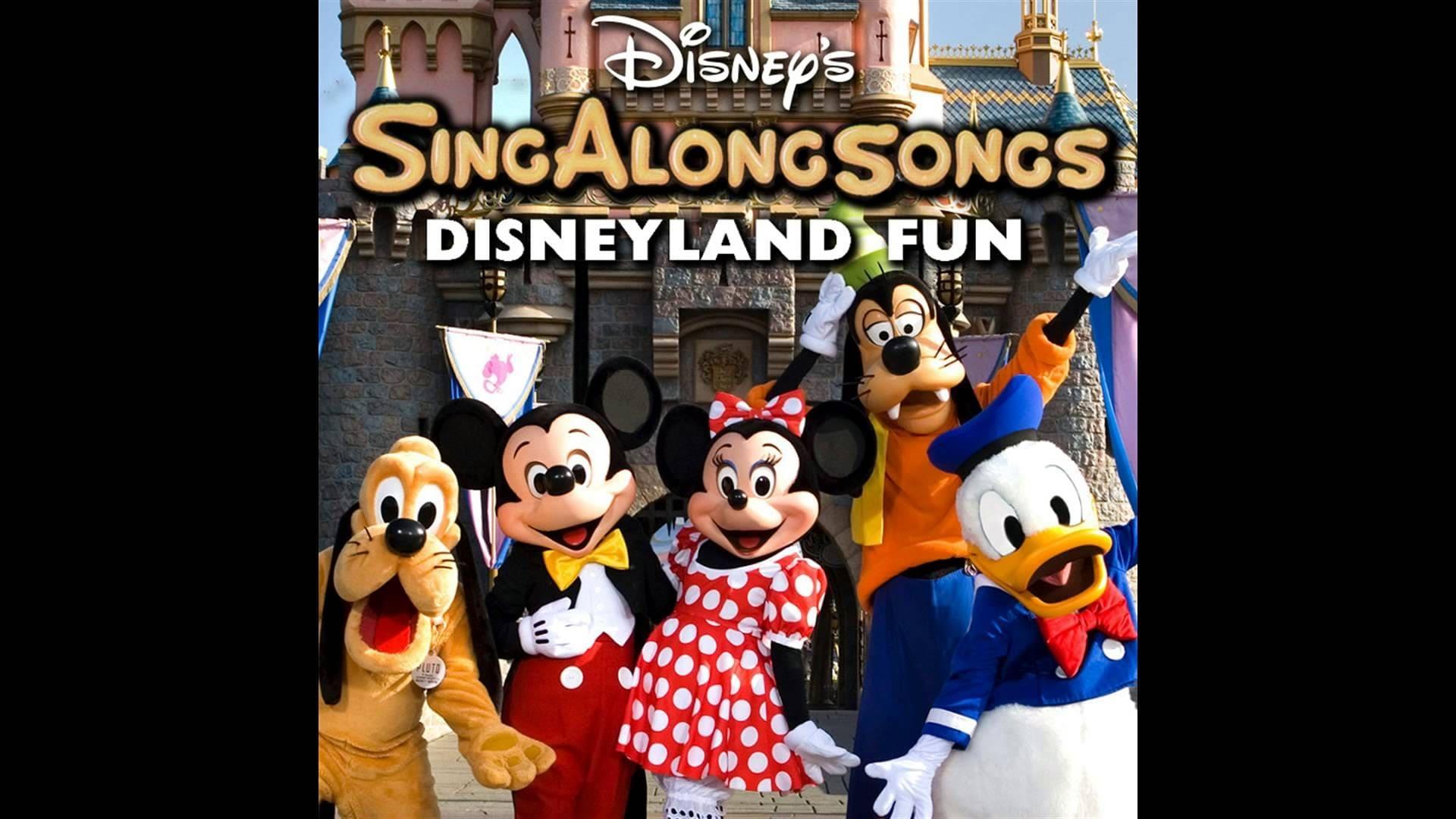 Disney's Sing-Along Songs: Disneyland Fun backdrop