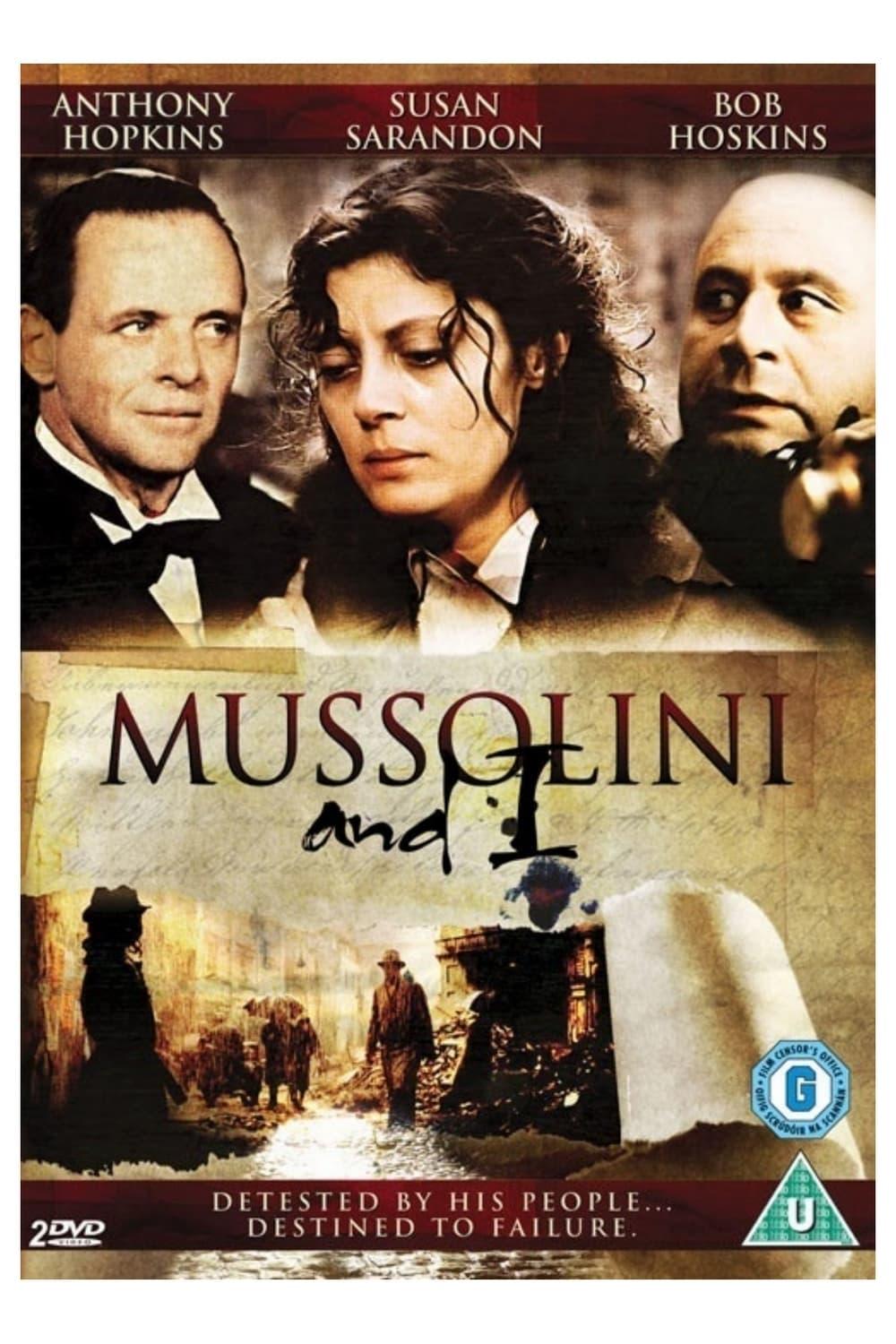 Mussolini and I poster