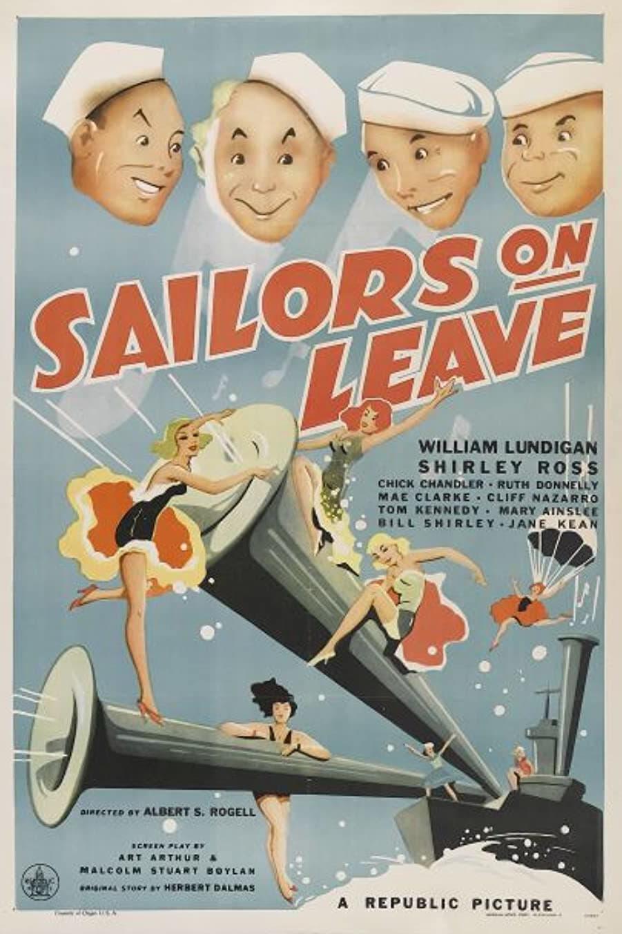 Sailors on Leave poster