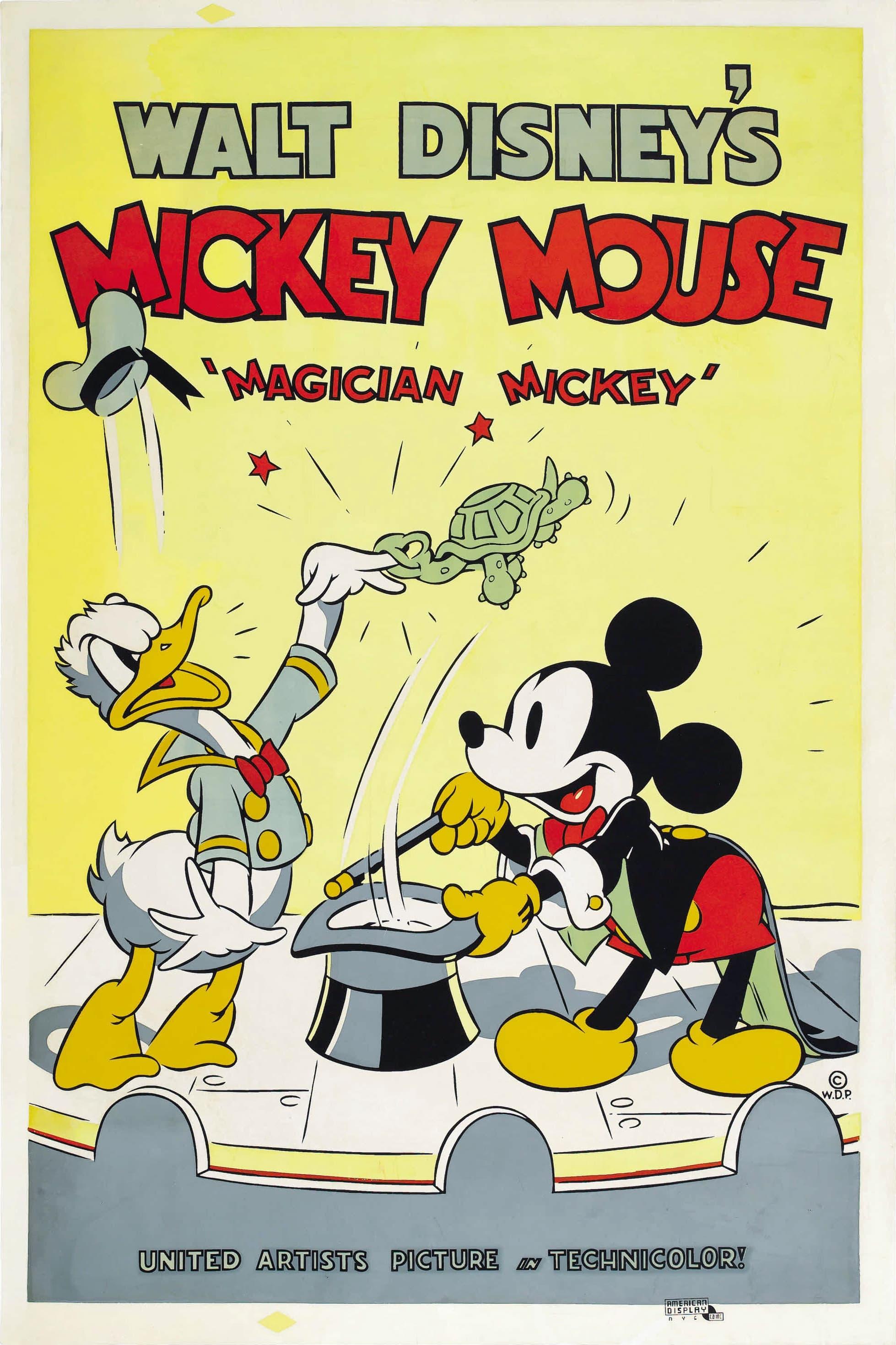 Magician Mickey poster