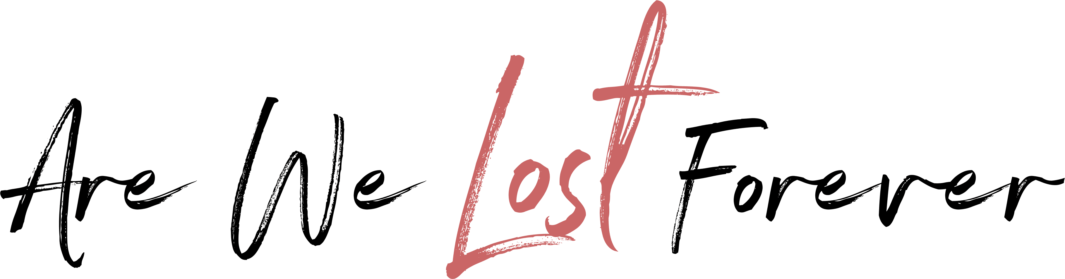 Are We Lost Forever logo