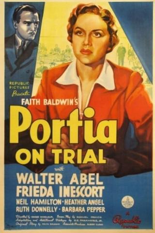 Portia on Trial poster