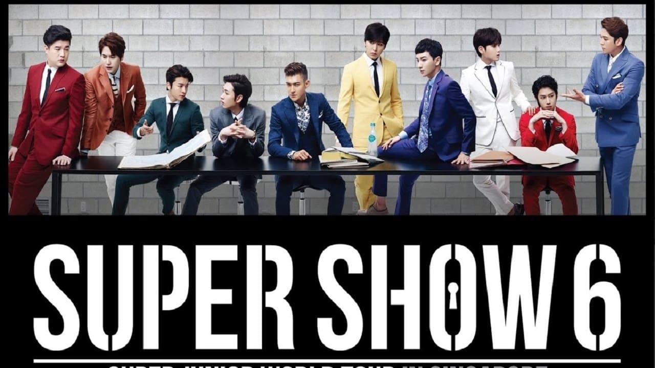 Super Junior World Tour - Super Show 6 backdrop