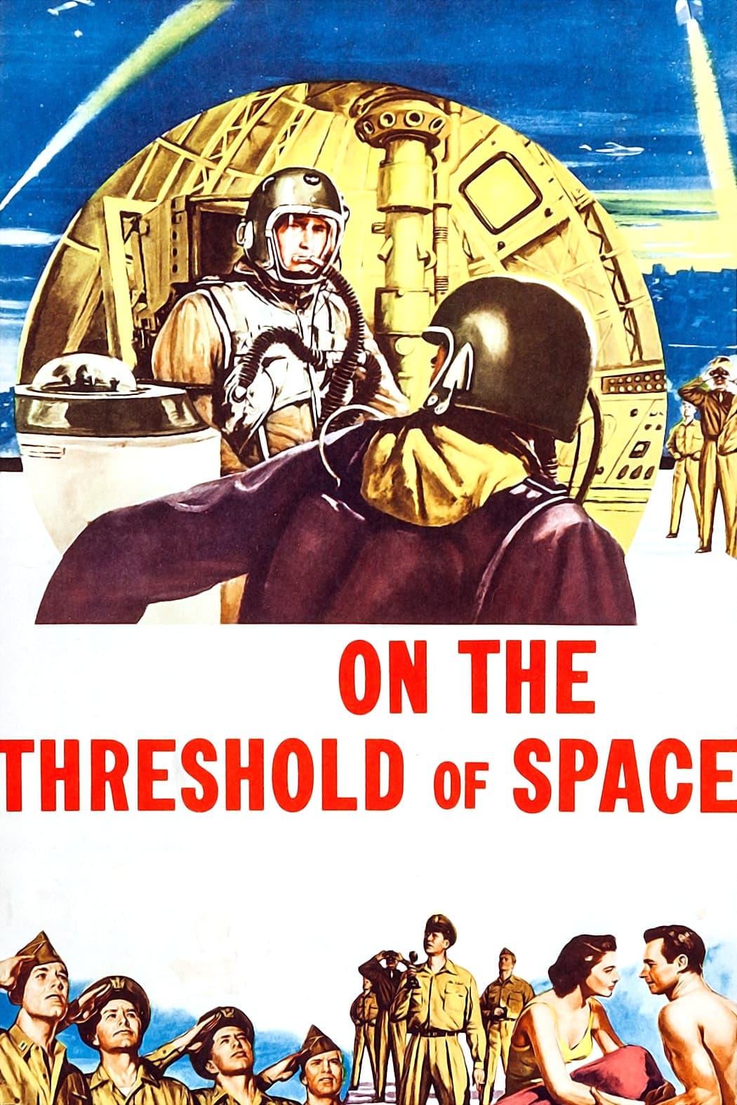 On the Threshold of Space poster