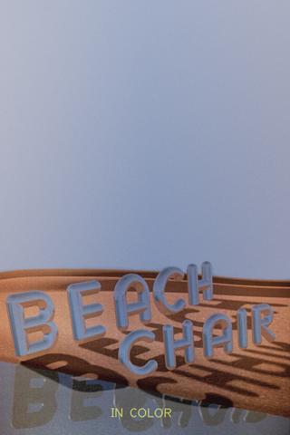 Beach Chair poster