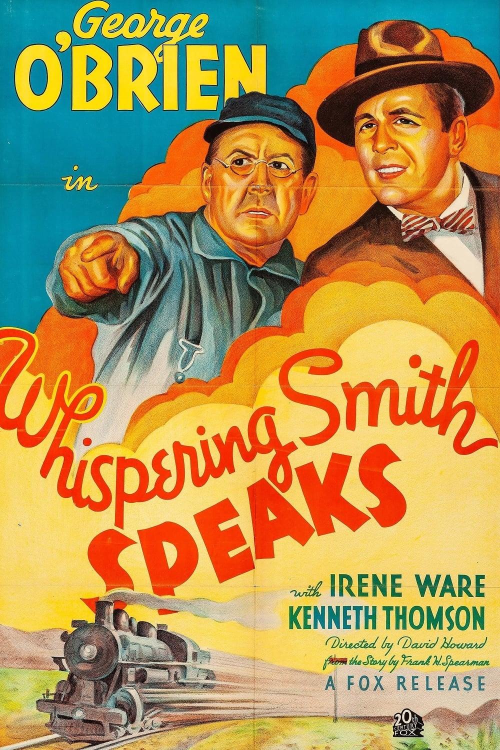 Whispering Smith Speaks poster