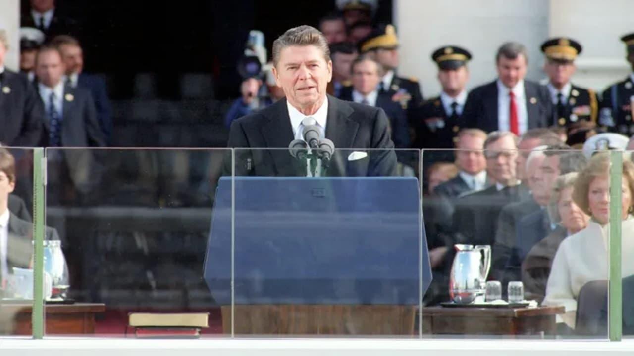 The Inauguration of Ronald Reagan backdrop