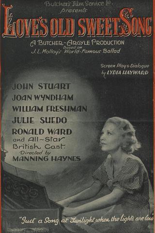 Love's Old Sweet Song poster