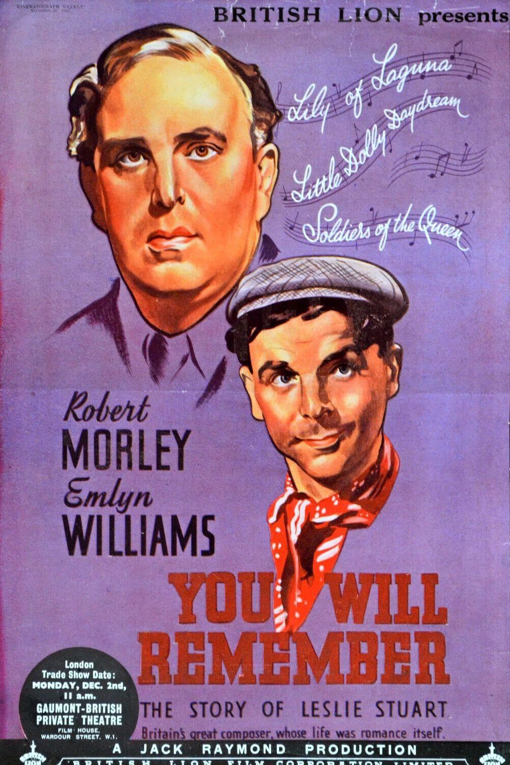 You Will Remember poster