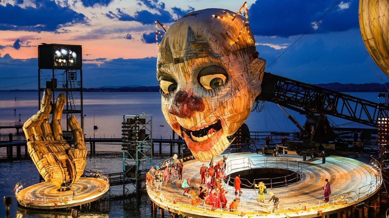 Rigoletto - Fesival de Bregenz backdrop