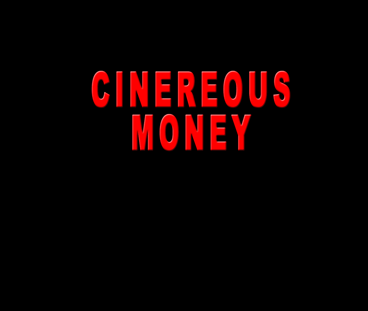 Cinereous Money logo