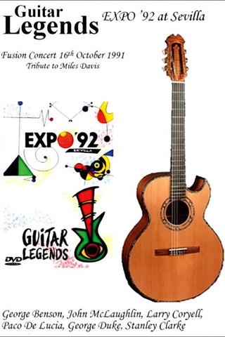 Guitar Legends EXPO '92 at Sevilla - The Fusion Night poster