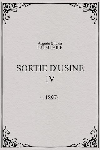 Sortie d'usine, [IV] poster