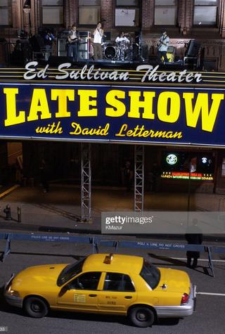 Audioslave: live debut on the roof of the Ed Sullivan Theater on Broadway in New York City poster