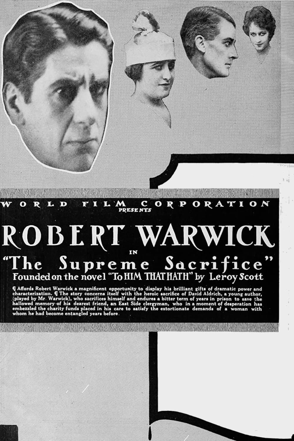 The Supreme Sacrifice poster