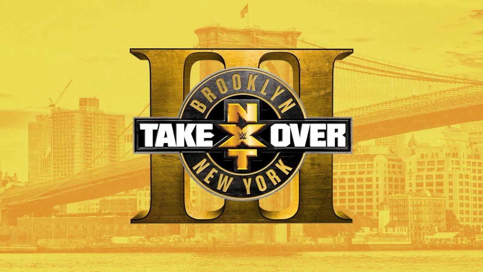 NXT TakeOver: Brooklyn III backdrop