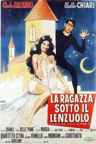 La ragazza sotto il lenzuolo poster