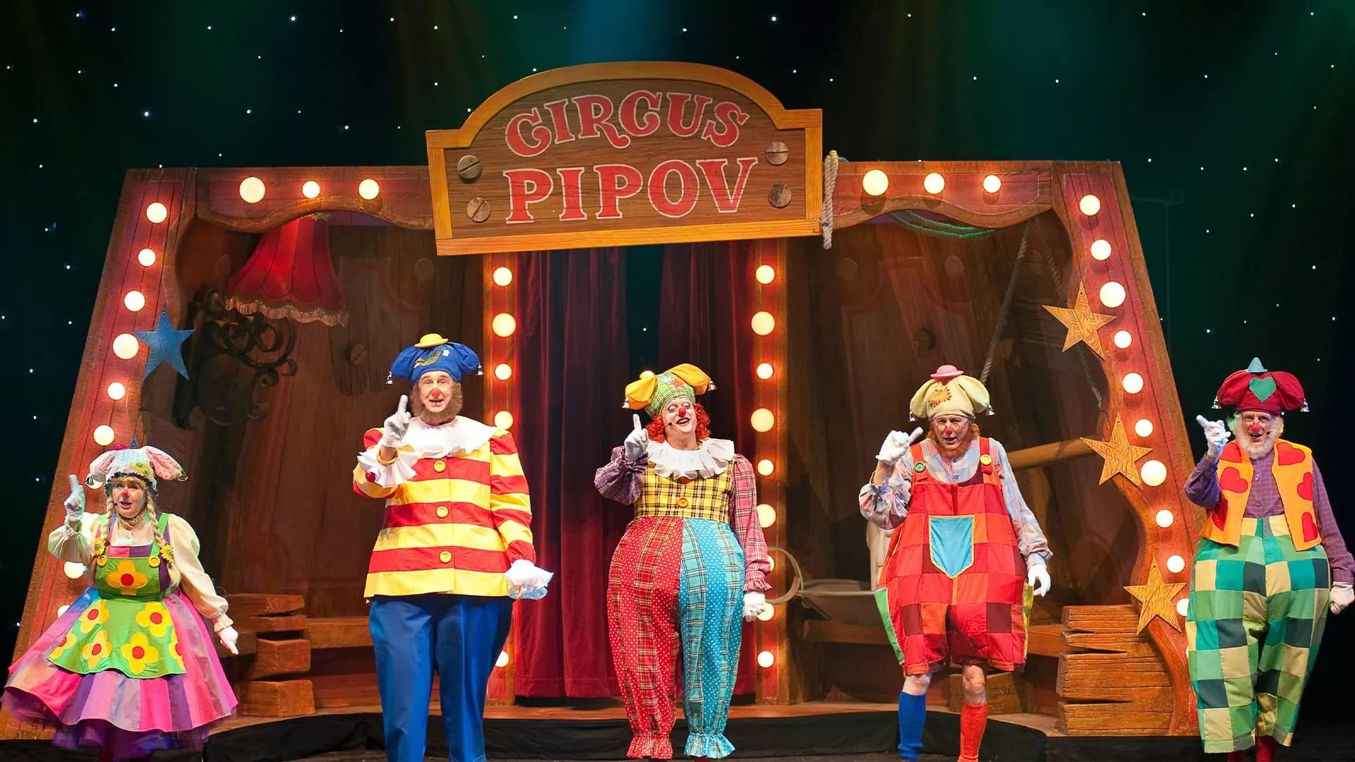 Plop en het Circus backdrop